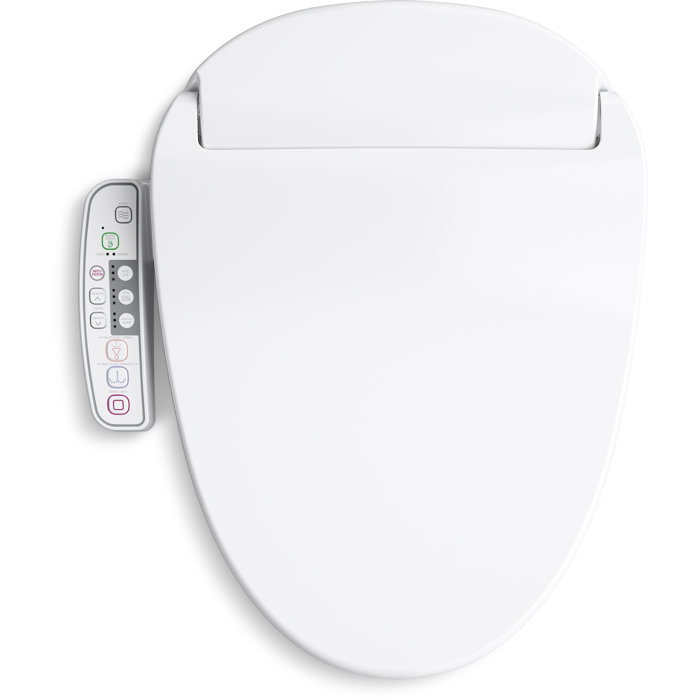 Kohler Novita Elongated Cleansing Toilet Seat White & Reviews Wayfair